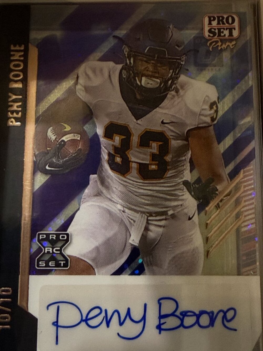 2024 Leaf Pro Set Pure Sparkle Bronze Spectrum 10/ Peny Boone #BA-PB1 auto